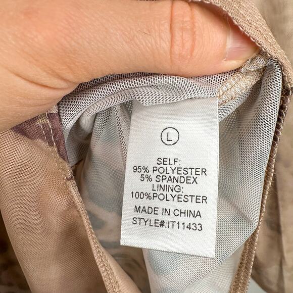 Fashion Nova Wild Feeling Mesh Bodysuit - Picture 8 of 10